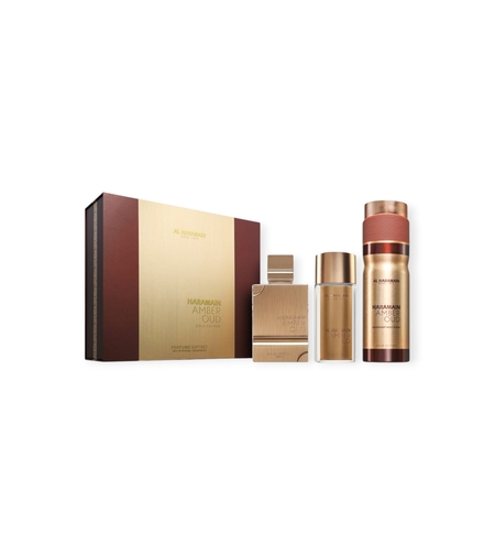 Al Haramain Amber Oud Gold Extrait 75 + 30 + 250 Body Mist