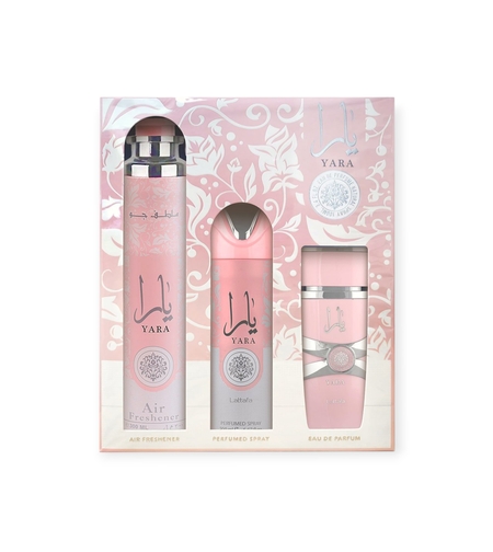 Lattafa Yara EDP 100 W+Deo 200 +300 air freshener