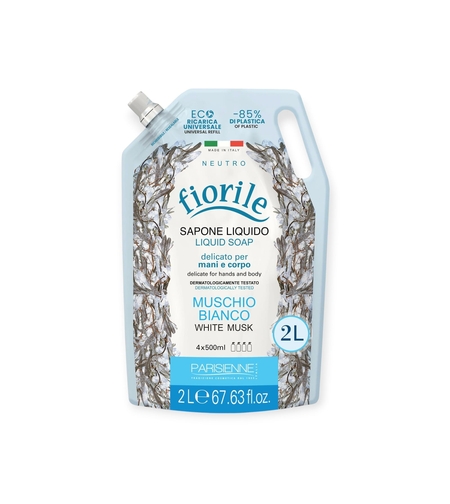 Fiorile Течен Сапун Бял муск 2000 ml