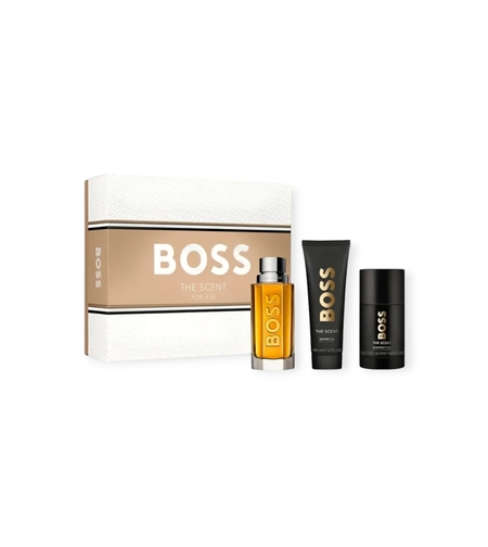 Hugo Boss The Scent EDT 100ml + S.G 100 + Deo 75 M