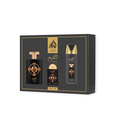 Lattafa Pride Al Qiam Gold EDP 100 Uni+EDP 20+200 Deo
