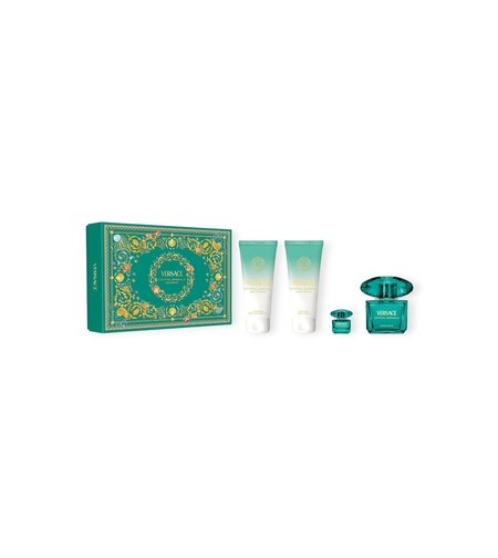 Versace Cristal Emerald EDP 90+SG100+BL100+EDP 5