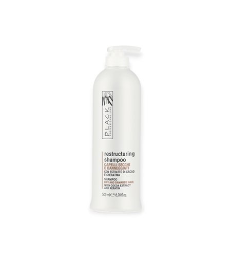 Black shampoo Chocolate and Keratin 500 ml