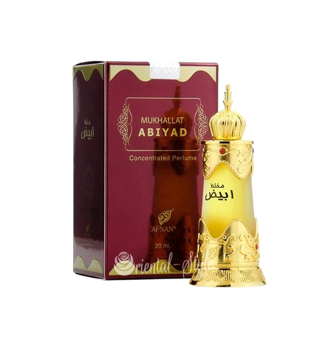 Afnan Mukhallat Abiyad Parfume Oil 20 ml