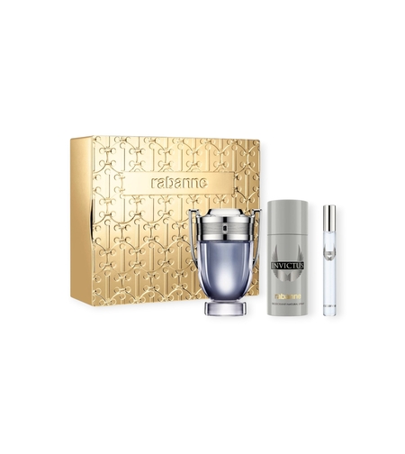 Paco R. Invictus EDT 100 + Deo 150 + EDT 10 M