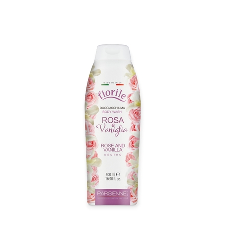 Fiorile shower gel rose and vanilla 500 ml