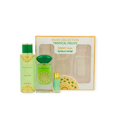 Gulf Orchid Tropical Fruits EDP 60 W+12 Parfume Oil+250 Body Mist