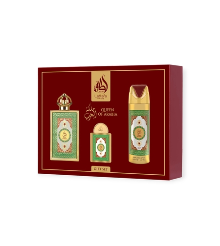 Lattafa Pride Queen of Arabia EDP 100 W+200 Deo+ EDP 20 ml