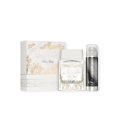Lattafa Pure Musk EDP 100 Uni + 50 Deo