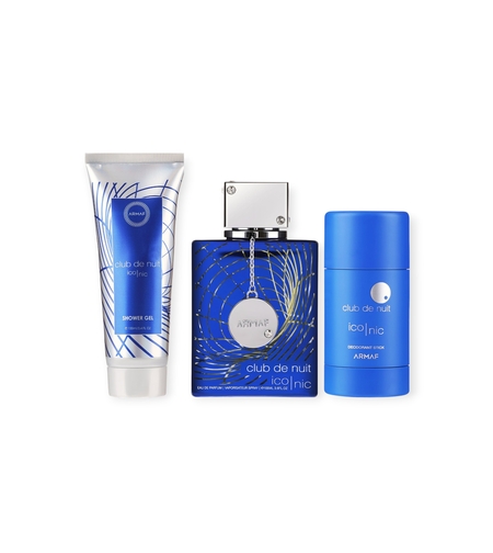 Armaf Club De Nuit Blue Iconic EDP 105 M+100 S.G+75 Deostick