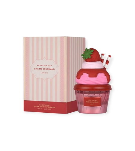 Lattafa Give Me Gourmand Berry on Top EDP 75 W