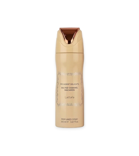 Lattafa Decadent Delights Salted Caramel Macaron Deo 200 W