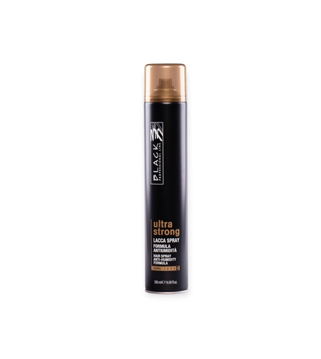 Black Ultra Strong Hairspray 500 ml