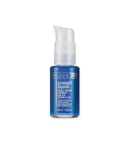 Black Hair Crystals Blue 50 ml