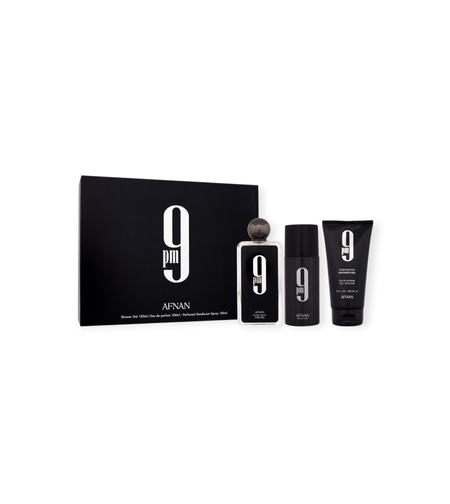 Afnan 9 Pm Pour Homme EDP 100 M+200 S.G+250 Deo