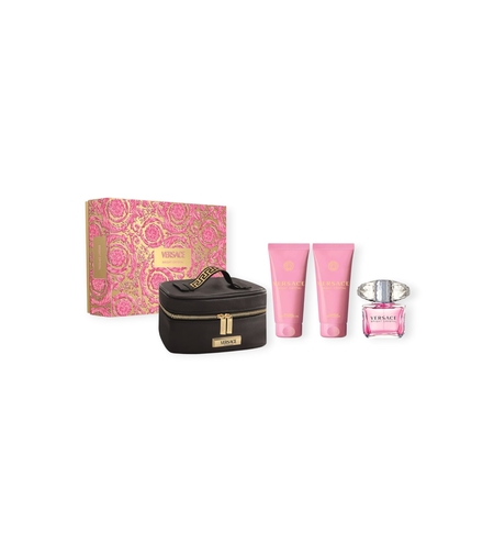 Versace Bright Crystal EDT 90 W+100 S.G+100 B.L+bag