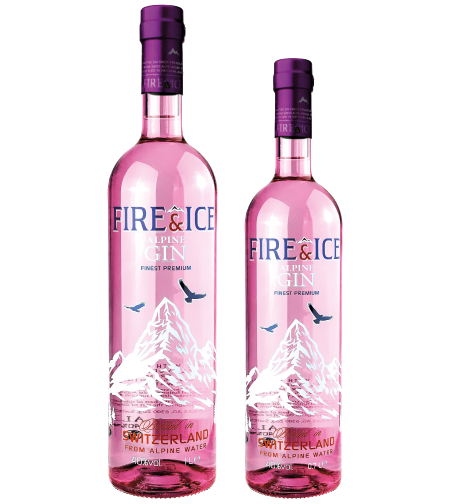 GIN FIRE & ICE ROSE 0.7 L