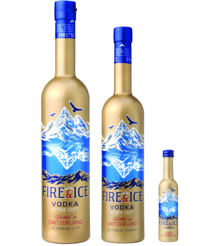 Vodka FIRE & ICE Gold 0.7 L