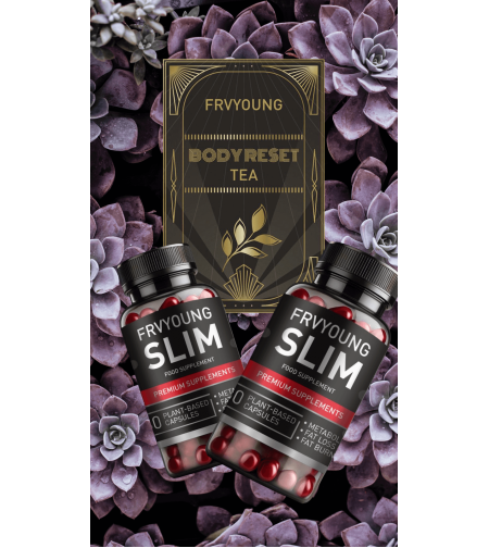 Промо пакет 2 опаковки FrvYoung Slim + подарък чай Detox