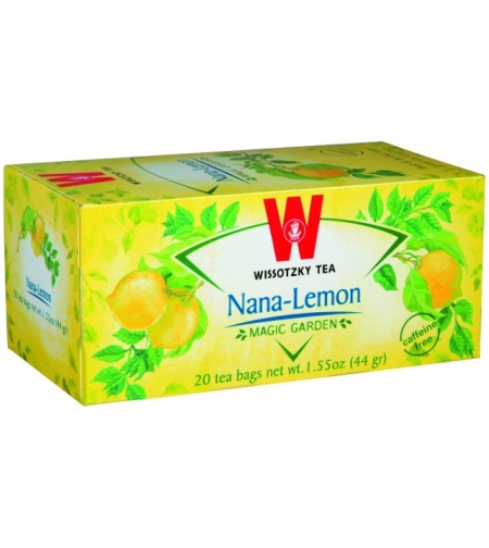 Lemon and nana mint tea