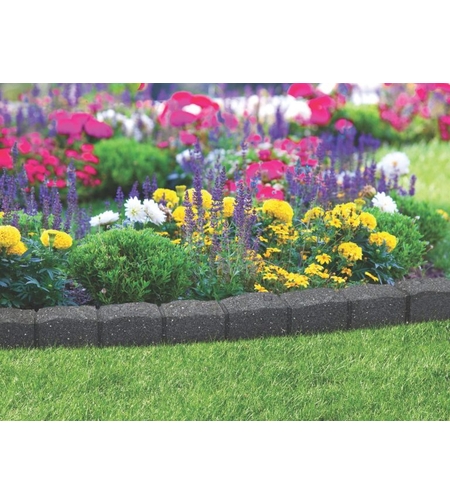 Ограничител за трева тип Римски камък 120x7x8