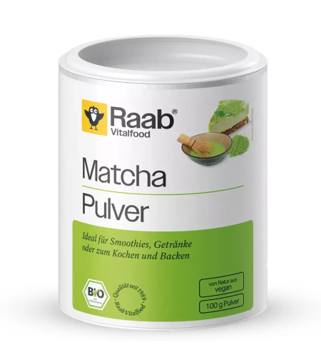 Био Матча Зелен чай Прах - Raab Vitalfood (100 гр)