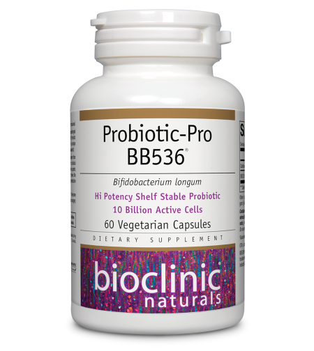 Пробиотик Про BB536, 10 милиарда х 60 капсули- Bioclinic Naturals