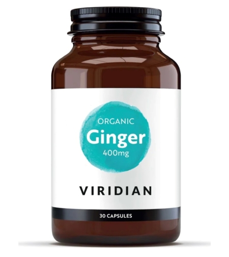 Органичен джинджифил 400mg x 30 капсули- Viridian