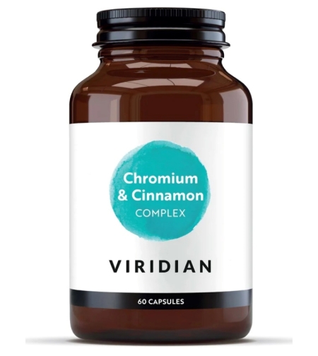 Chromium and Cinnamon Complex x 60 caps. - Viridian