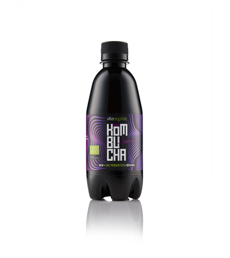 Био Комбуча Арония 330 мл от Vita Organic – Натурална пробиотична напитка