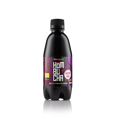 Био Комбуча Роза Без Захар със Стевия – Vita Organic