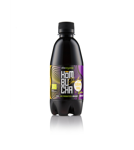 Био Комбуча Бъз Без Захар със Стевия 330 мл – Vita Organic