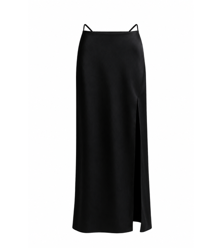 The G-String Maxi Satin Skirt
