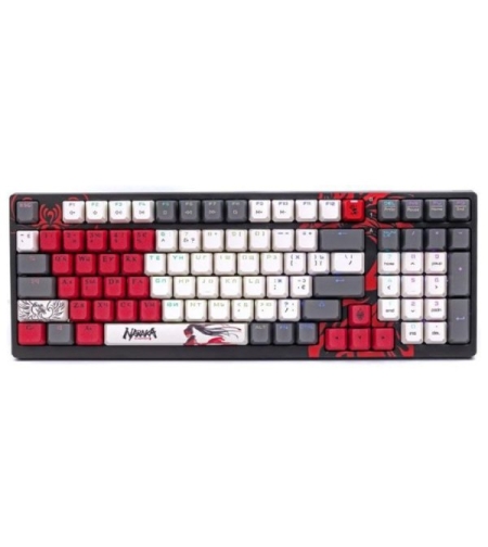 Механична клавиатура A4Tech Bloody - S98 Naraka, Red, RGB,червена