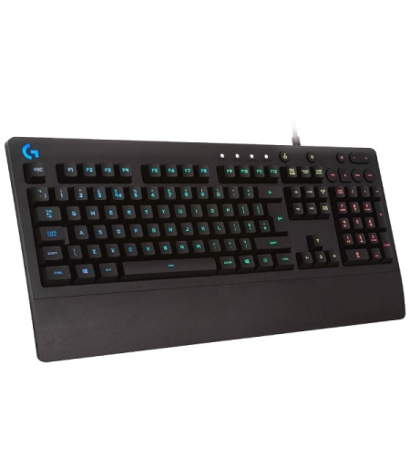 Гейминг клавиатура Logitech - G213 Prodigy, RGB, черна