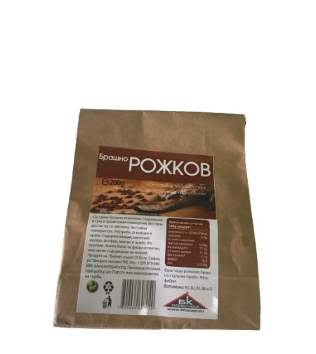 БРАШНО РОЖКОВ 200ГР