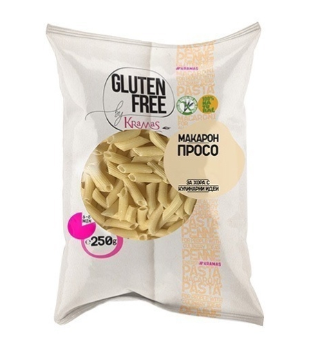 Макаронени изделия от просо – макарон - 250g