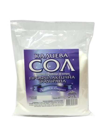 КАЛИЕВА СОЛ 500 ГР