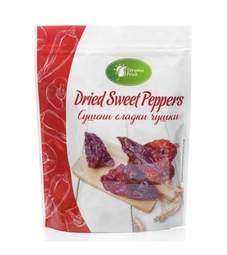 Сушени сладки чушки без семе, 80g
