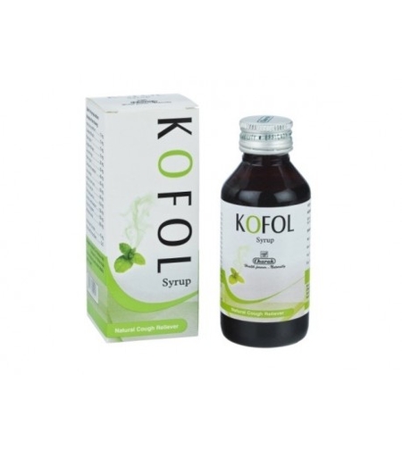 Кофол сироп, без захар, при кашлица, Чарак, 100 мл.