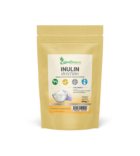 Инулин, разтворими фибри от цикория, Здравница, 200 гр.