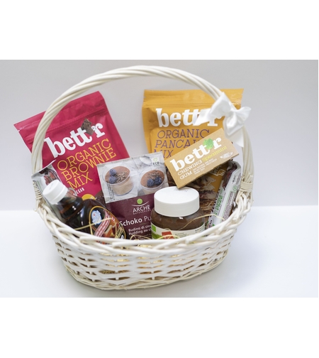 Средна подаръчна кошница с продукти по Ваш избор -РилаБио