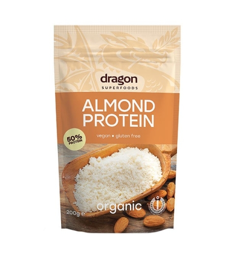 Био Бадемов Протеин на прах, Dragon Superfoods, 200 g