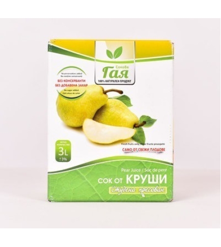Сок от Круши 3 L