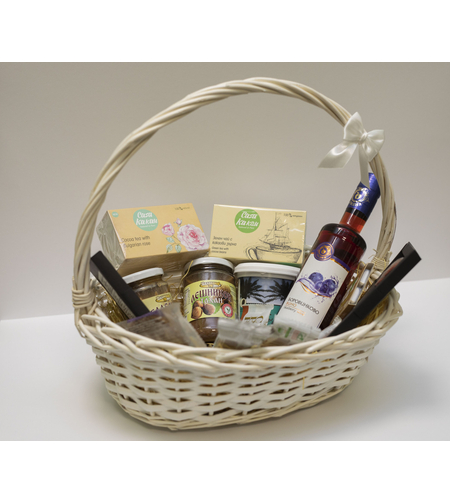 Голяма подаръчна кошница-РилаБио