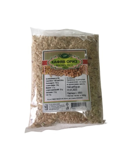 Кафяв ориз-500гр.