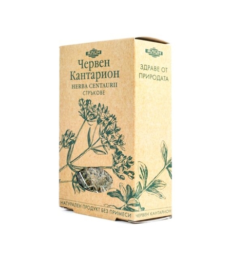 Червен кантарион стрък