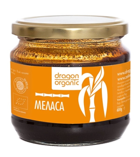 Био Меласа от Захарна Тръстика, Dragon Superfoods, 400 g