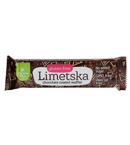 Лимецка - тунквана вафла с шоколад, Екосем, 40 гр.