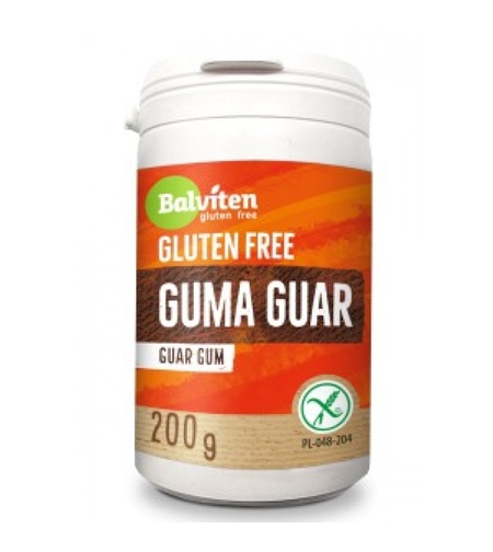 Безглутенова гума гуар 200 г, Balviten